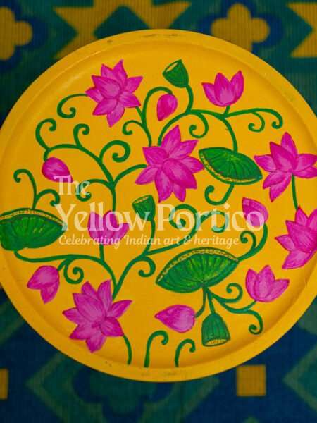 Pichwai Art Hand painted Peg Table